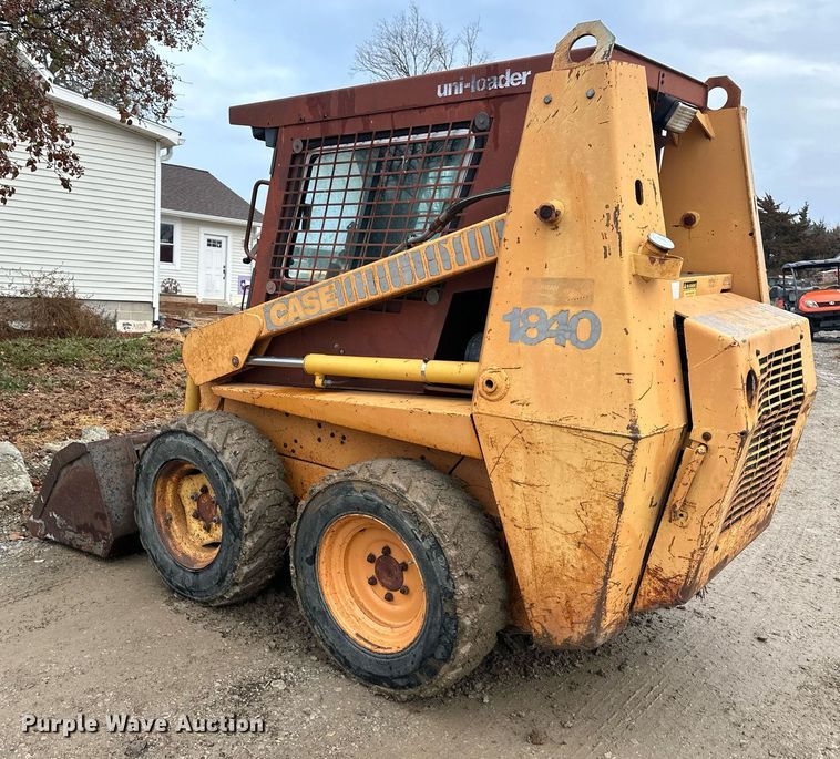 image for item NL9294 1990 Case 1840  skid steer loader