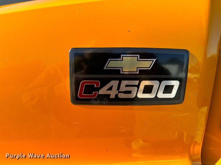 image for item NM9070 2008 Chevrolet C4500  dump truck