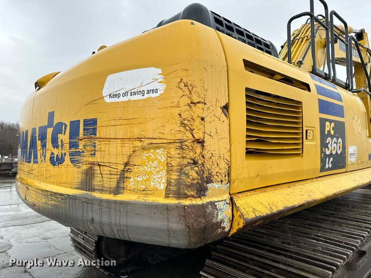 image for item NM9075 2014 Komatsu PC360LC-10  excavator