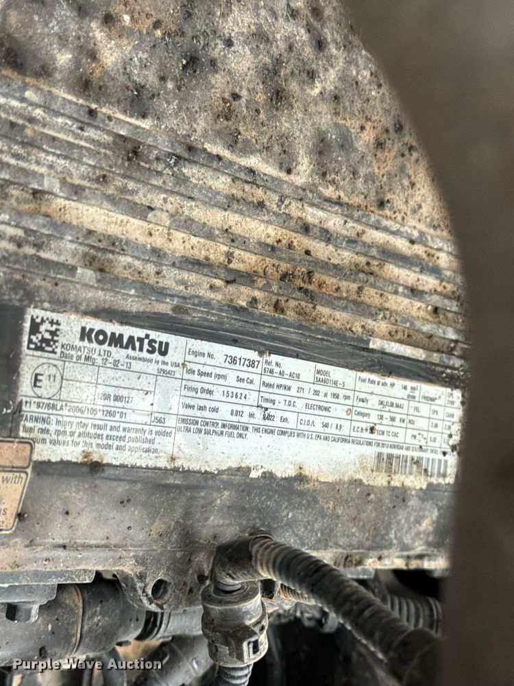 image for item NM9075 2014 Komatsu PC360LC-10  excavator