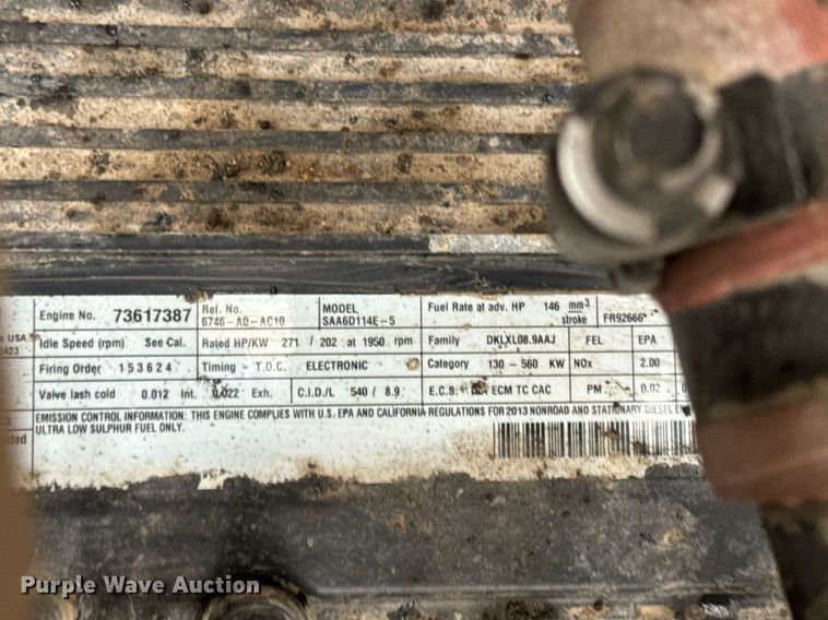 image for item NM9075 2014 Komatsu PC360LC-10  excavator