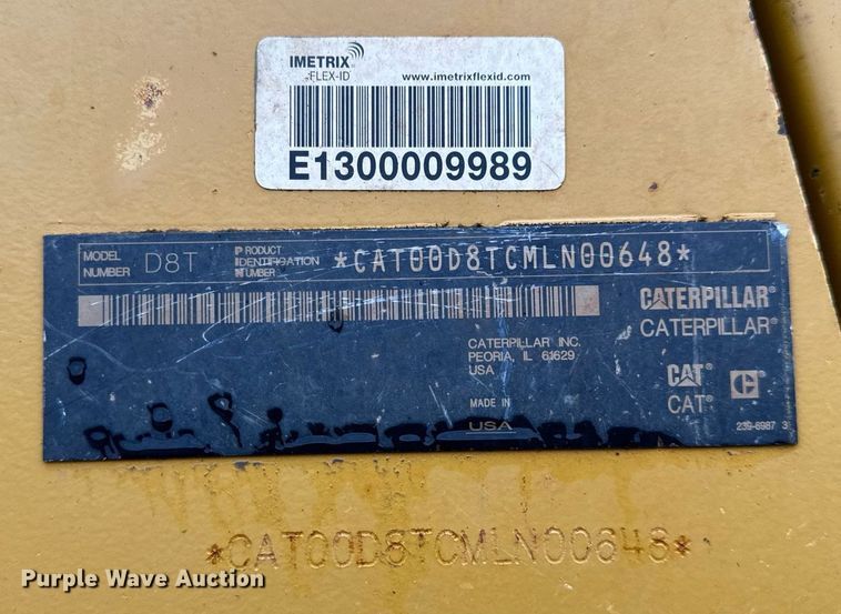 image for item NM9077 2012 Caterpillar D8T  dozer