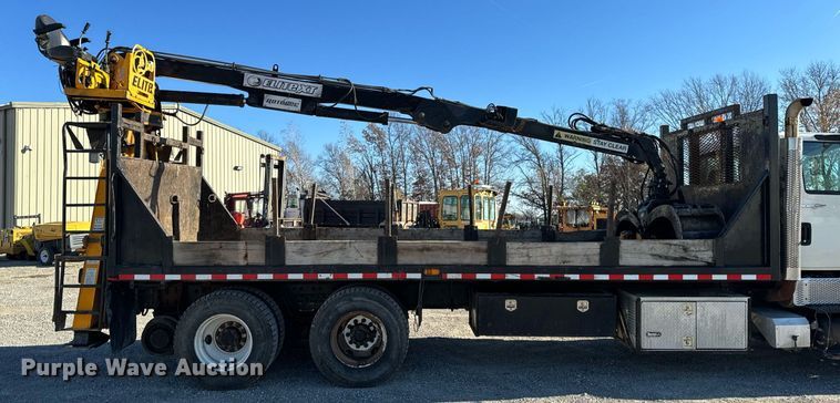 image for item NM9098 2011 International WorkStar 7600 SBA  grapple crane truck