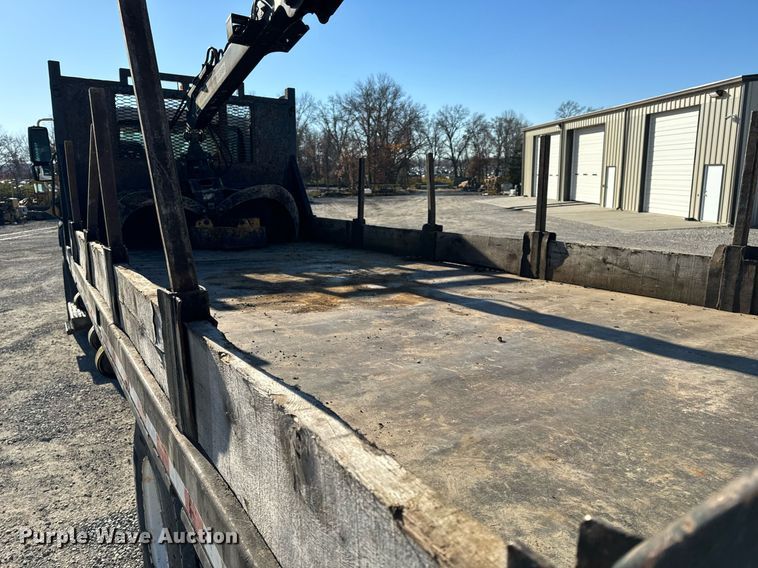 image for item NM9098 2011 International WorkStar 7600 SBA  grapple crane truck