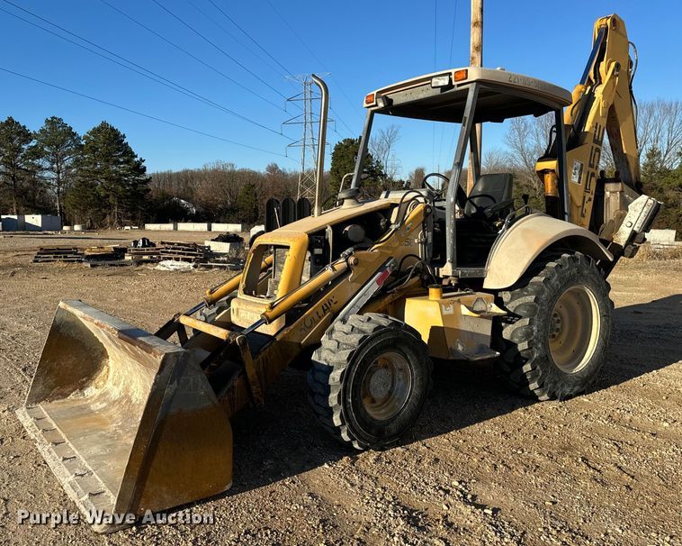image for item NM9107 1999 New Holland 555E  backhoe