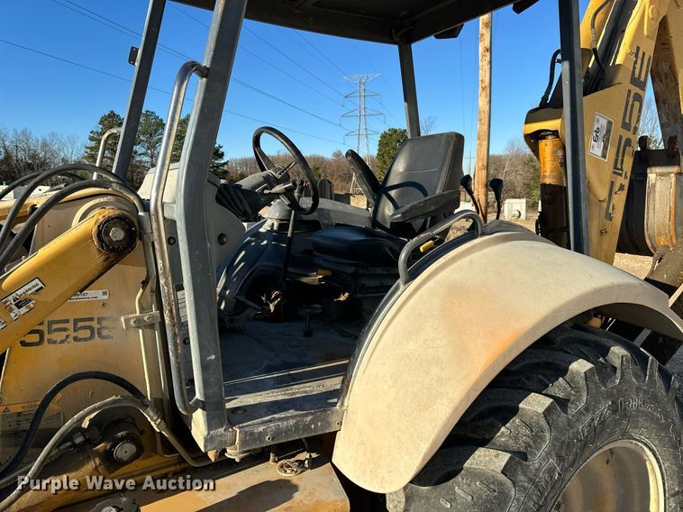 image for item NM9107 1999 New Holland 555E  backhoe