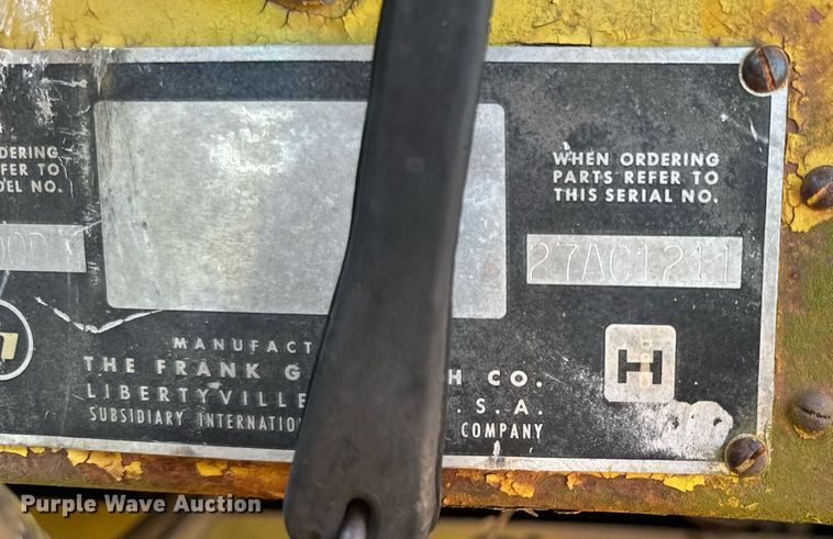 image for item NM9109 1964 Hough H90D  wheel loader