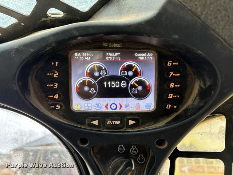 image for item NM9124 2016 Bobcat T650  tracked skid steer loader