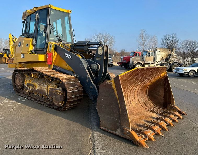 image for item NM9127 2014 John Deere 755k  track loader