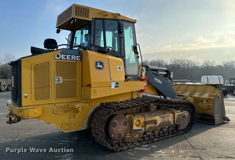 image for item NM9127 2014 John Deere 755k  track loader