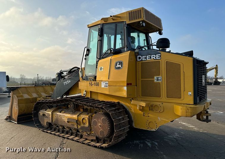 image for item NM9127 2014 John Deere 755k  track loader