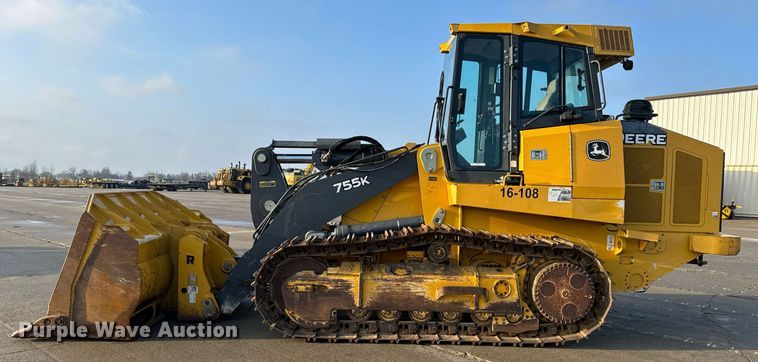 image for item NM9127 2014 John Deere 755k  track loader