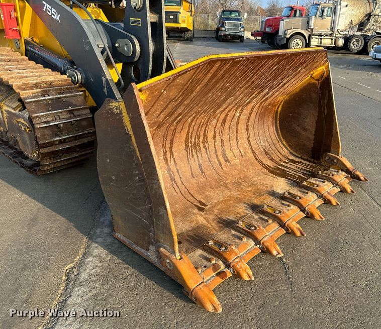 image for item NM9127 2014 John Deere 755k  track loader