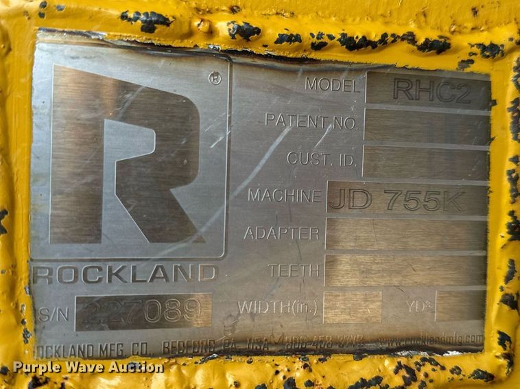 image for item NM9127 2014 John Deere 755k  track loader