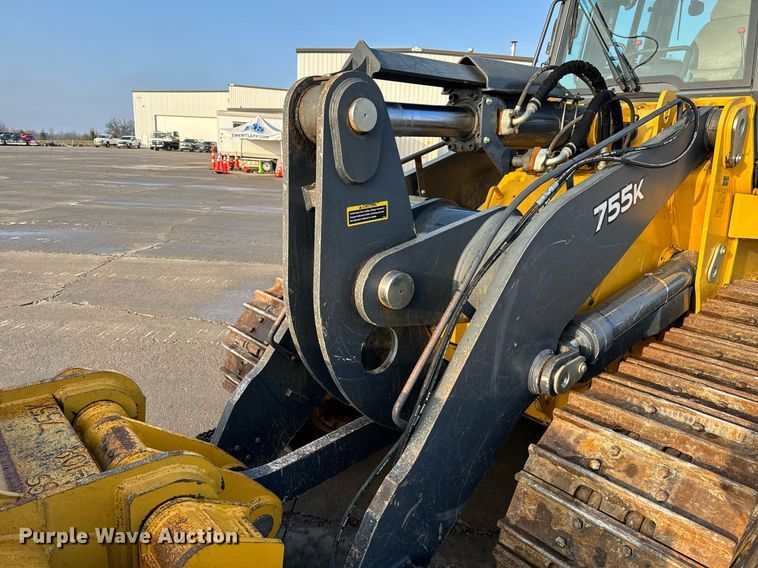 image for item NM9127 2014 John Deere 755k  track loader