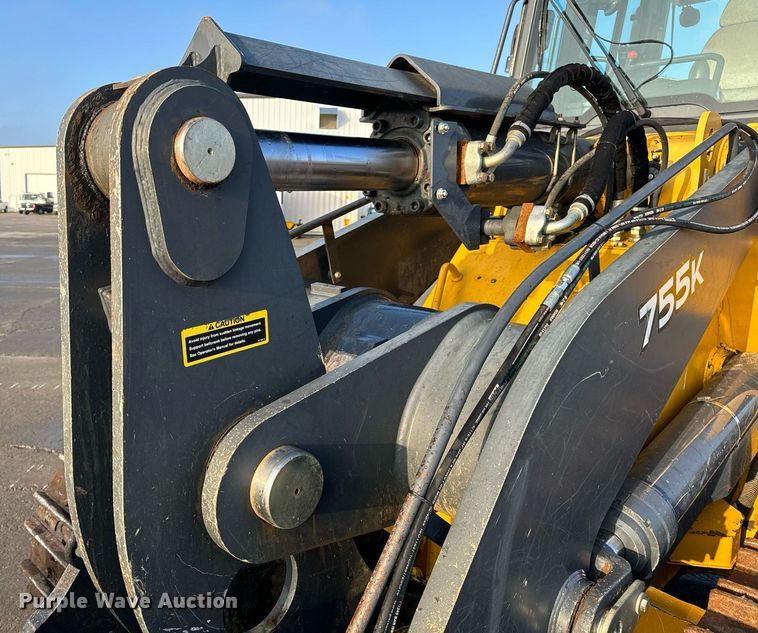 image for item NM9127 2014 John Deere 755k  track loader