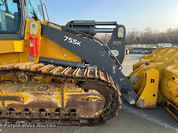 image for item NM9127 2014 John Deere 755k  track loader