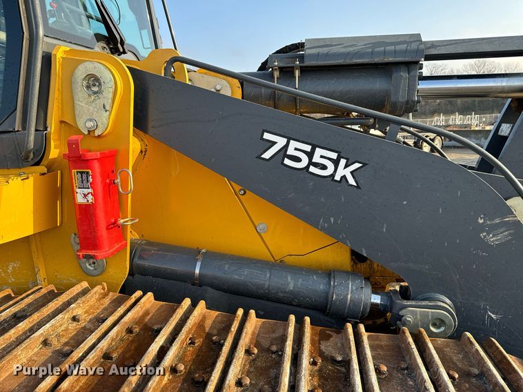 image for item NM9127 2014 John Deere 755k  track loader