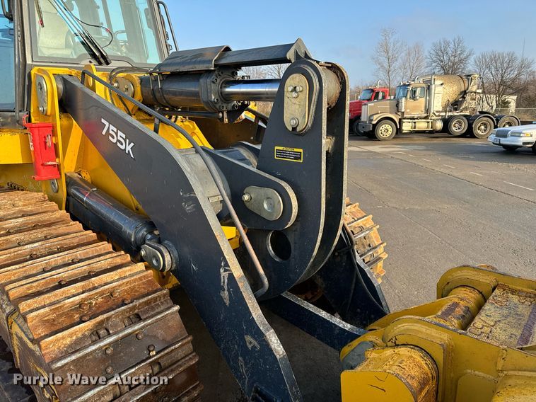 image for item NM9127 2014 John Deere 755k  track loader