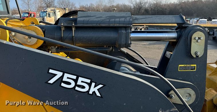 image for item NM9127 2014 John Deere 755k  track loader