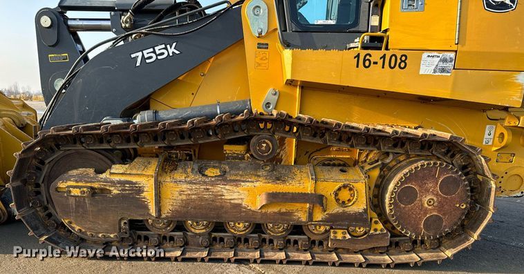 image for item NM9127 2014 John Deere 755k  track loader