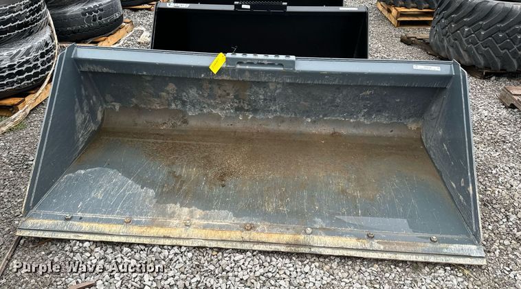 image for item NM9140 90" W skid steer bucket