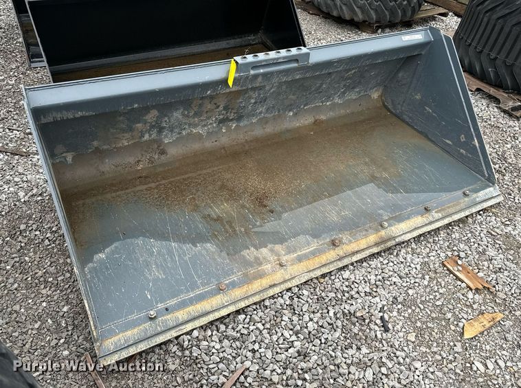 image for item NM9140 90" W skid steer bucket