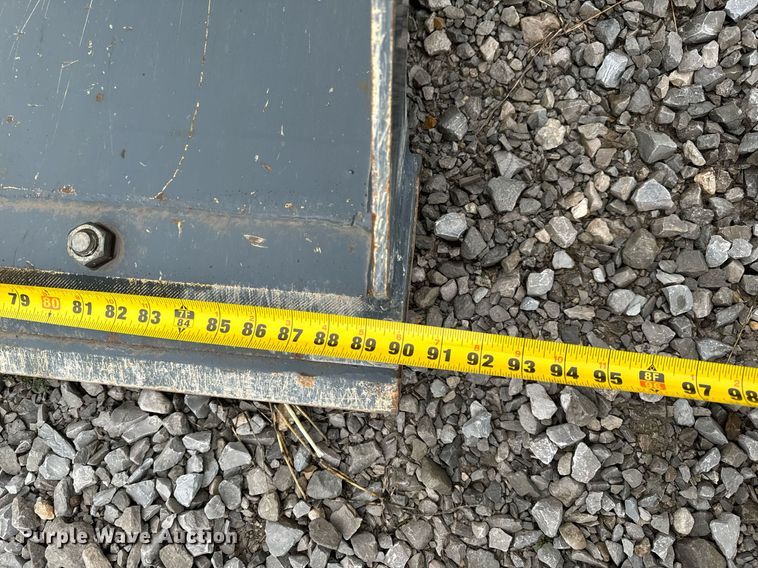 image for item NM9140 90" W skid steer bucket