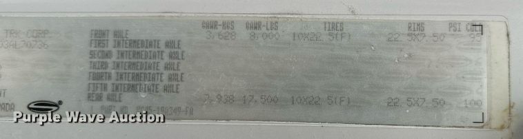 image for item NM9164 2003 Sterling Acterra  dump truck