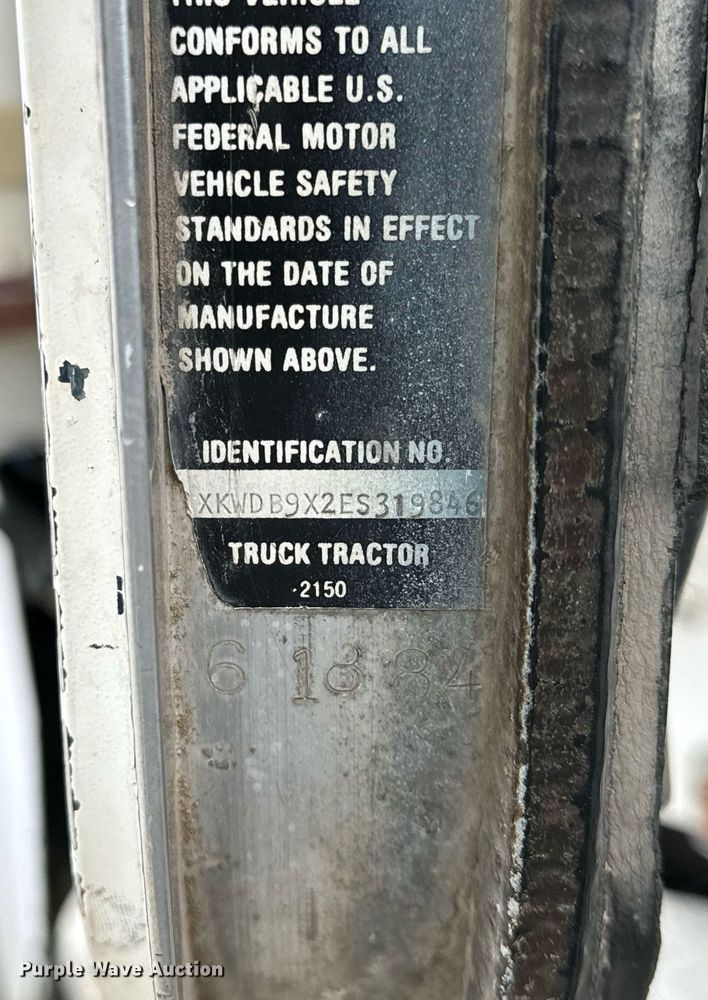 image for item NM9165 1984 Kenworth W900  dump truck