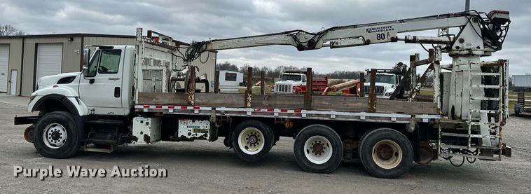 image for item NM9166 2008 International WorkStar 7600  crane truck