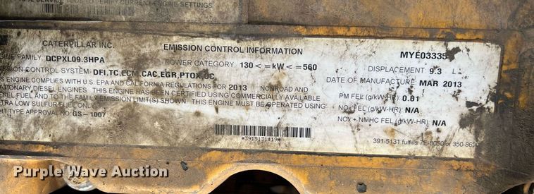 image for item NN9314 2013 Caterpillar 966K  wheel loader