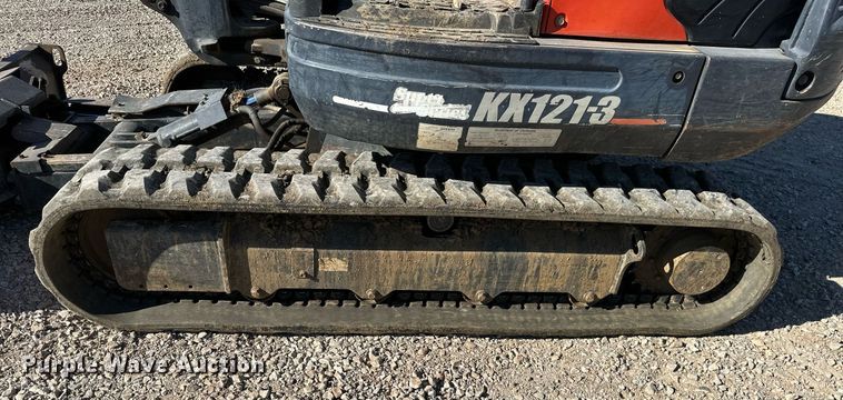 image for item NO9382 2011 Kubota KX121-3  mini excavator