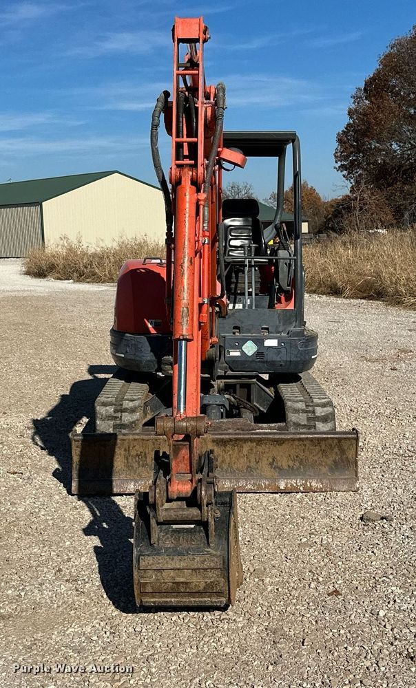 image for item NO9382 2011 Kubota KX121-3  mini excavator
