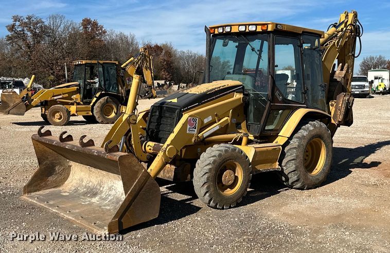 image for item NO9383 2002 Caterpillar 420D  backhoe