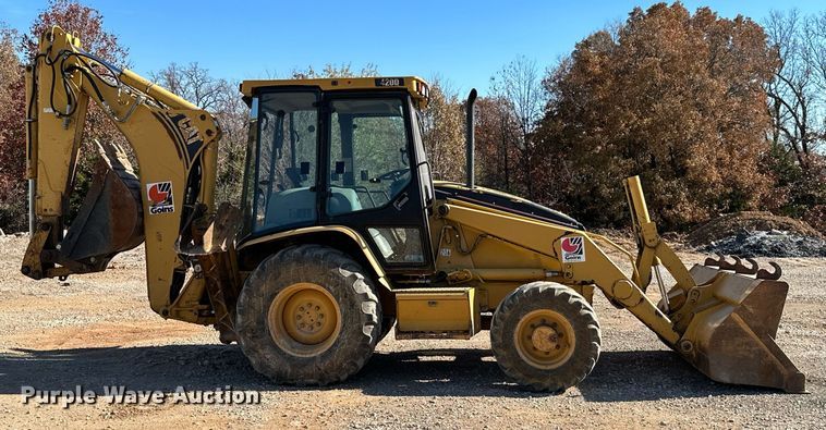 image for item NO9383 2002 Caterpillar 420D  backhoe