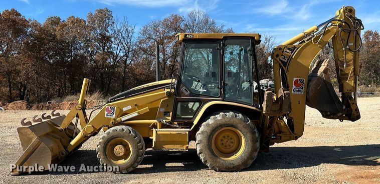 image for item NO9383 2002 Caterpillar 420D  backhoe