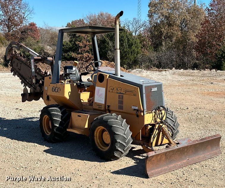 image for item NO9384 1992 Case 660  trencher