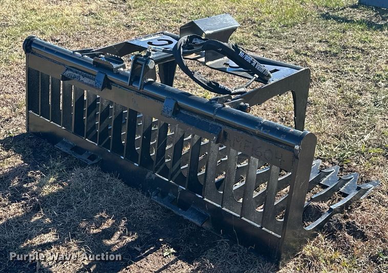 image for item NO9455 KC  skid steer rock grapple bucket