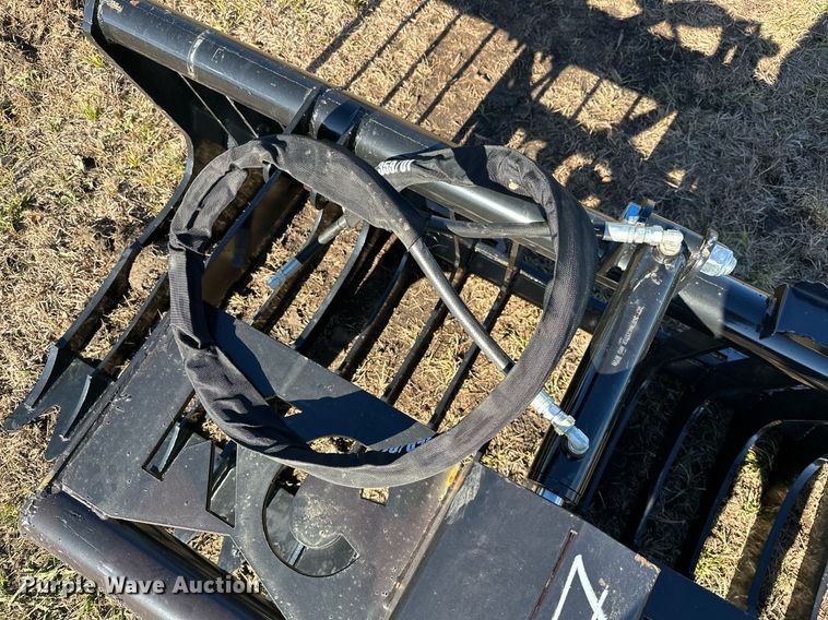 image for item NO9455 KC  skid steer rock grapple bucket