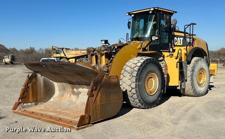 image for item NO9489 2012 Caterpillar 980K  wheel loader