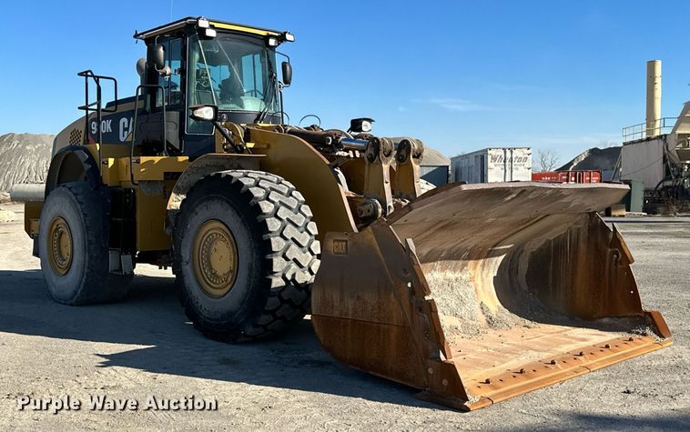 image for item NO9489 2012 Caterpillar 980K  wheel loader