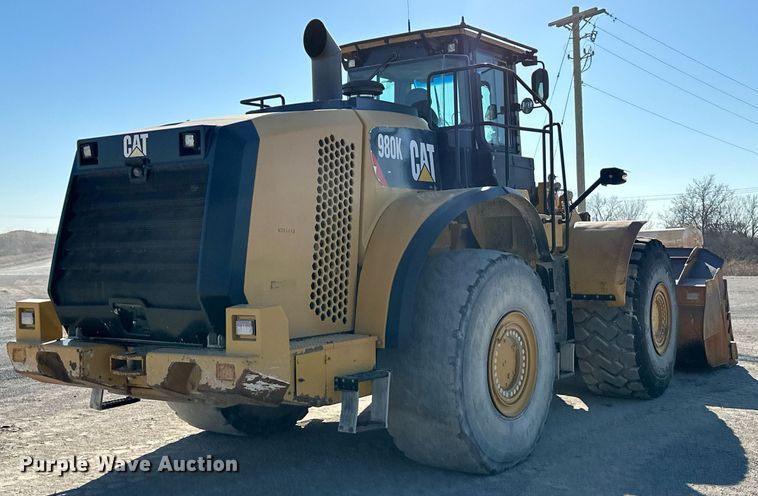 image for item NO9489 2012 Caterpillar 980K  wheel loader