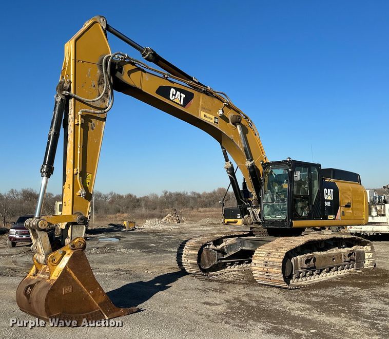 image for item NO9490 2014 Caterpillar 349E L  excavator