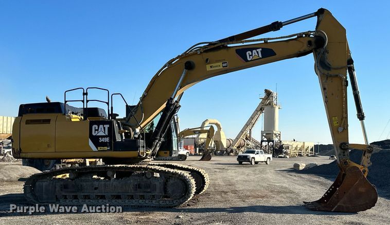 image for item NO9490 2014 Caterpillar 349E L  excavator