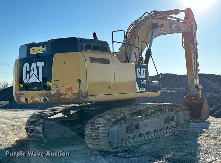 image for item NO9490 2014 Caterpillar 349E L  excavator