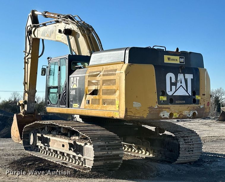 image for item NO9490 2014 Caterpillar 349E L  excavator