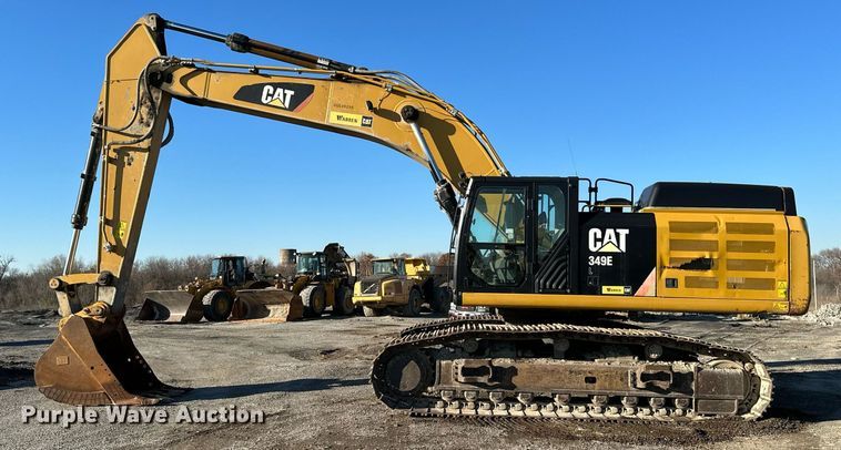image for item NO9490 2014 Caterpillar 349E L  excavator
