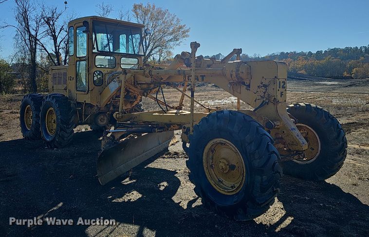 image for item NP9137 1966 Caterpillar 12F  rigid frame motor grader