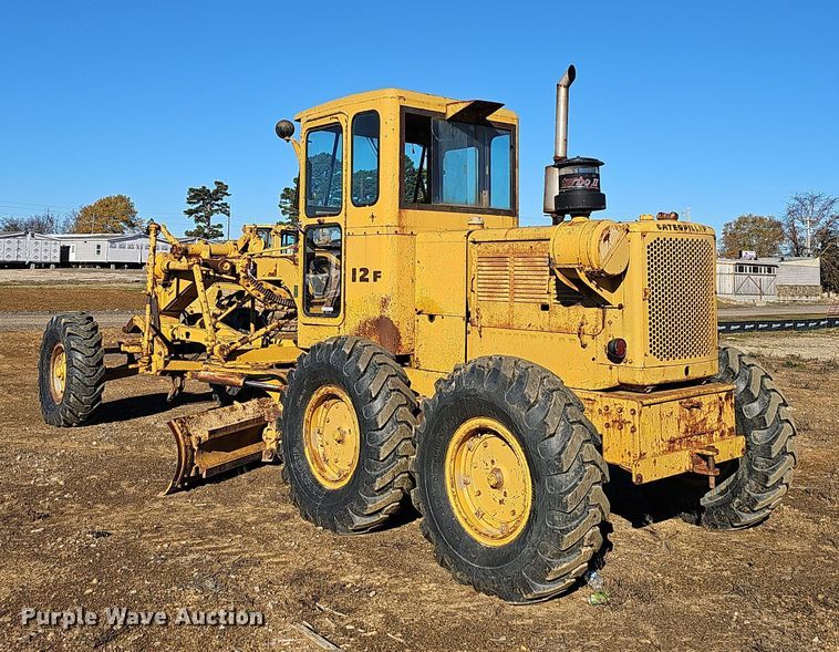 image for item NP9137 1966 Caterpillar 12F  rigid frame motor grader